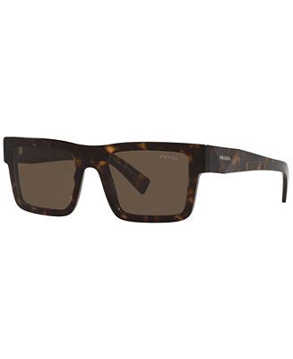 Prada Symbole Rectangular Men's Sunglasses, PR 19WS 